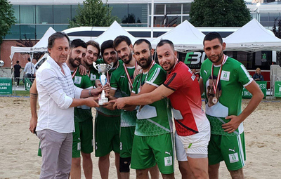 PLAJ FUTBOLUNDA ŞAMPİYON TEPEBAŞI BELEDİYE SPOR